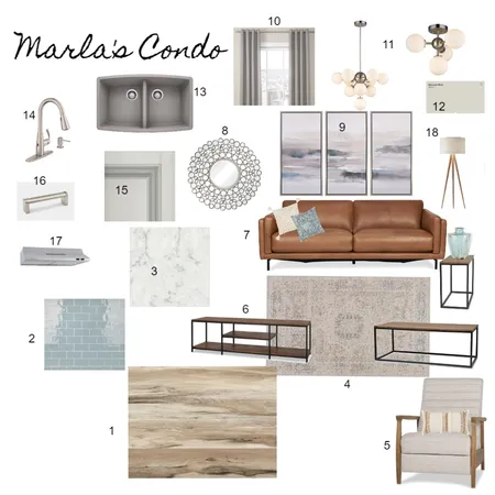 Module 10 Interior Design Mood Board by Barb Fredlund on Style Sourcebook