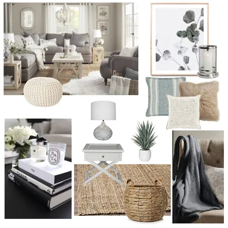 Chic coastal Interior Design Mood Board by haideew on Style Sourcebook