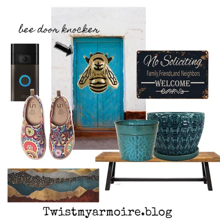 front door Interior Design Mood Board by Twist My Armoire on Style Sourcebook