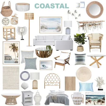 COASTAL Interior Design Mood Board by asroche on Style Sourcebook