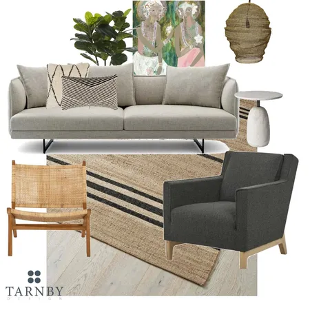 Maria Living Room 3 Interior Design Mood Board by Tarnby Design on Style Sourcebook