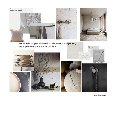 WABI SABI Interior Design Mood Board by Jodie Cooke on Style Sourcebook