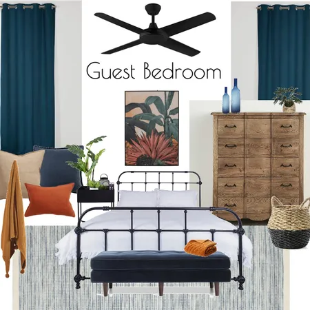 guest bedroom Interior Design Mood Board by CeliaUtri on Style Sourcebook