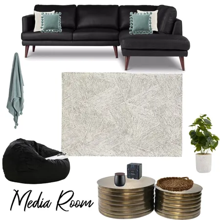 Gumblossom Media Room Interior Design Mood Board by shaneikacain on Style Sourcebook