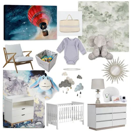 nursery Interior Design Mood Board by teztn on Style Sourcebook