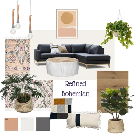 Refined Bohemian Interior Design Mood Board by Stellarrenovationsaz on Style Sourcebook