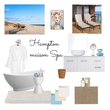 Module 3 Hampton maison Spa Interior Design Mood Board by cfg0585 on Style Sourcebook