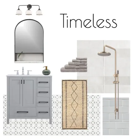 Timeless bathroom Interior Design Mood Board by MacklerDesign on Style Sourcebook