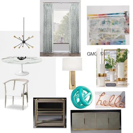 Dining Room Interior Design Mood Board by FD on Style Sourcebook