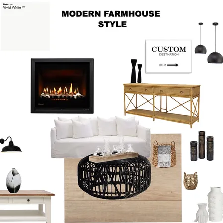 FARMHOUSE MOOD BOARD Interior Design Mood Board by Mitra Hadim on Style Sourcebook