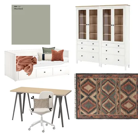 Amanda's office/guestroom Interior Design Mood Board by Noosa Home Interiors on Style Sourcebook