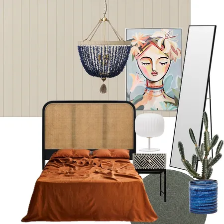 Eclectic Bedroom Interior Design Mood Board by LucyMorganeThomas on Style Sourcebook