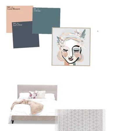 Guest Room Interior Design Mood Board by Nobes on Style Sourcebook