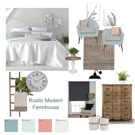 Rustic Modern Farmhouse Interior Design Mood Board by Megan Jones on Style Sourcebook