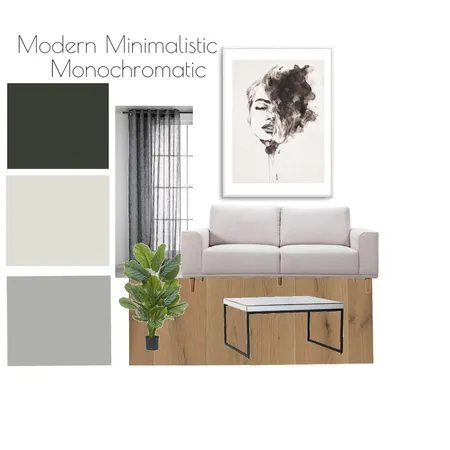 minimalistic modern Interior Design Mood Board by Annalei May Designs on Style Sourcebook