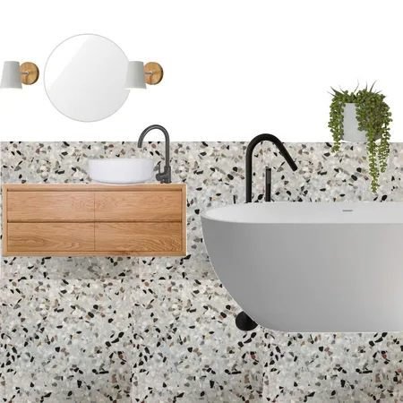 terrazzo bathtup Interior Design Mood Board by CALproject on Style Sourcebook