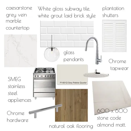 Dina finishes Interior Design Mood Board by Oleander & Finch Interiors on Style Sourcebook