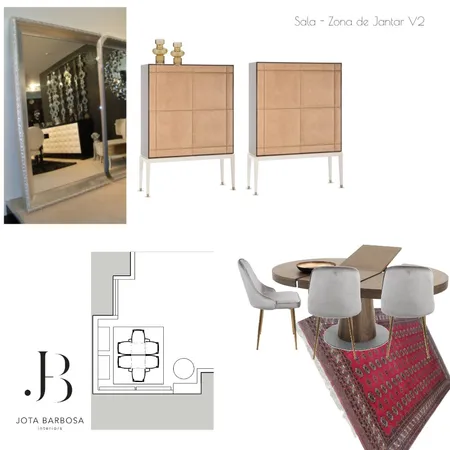 sala - zona de jantar V2 - sofia lopes Interior Design Mood Board by cATARINA cARNEIRO on Style Sourcebook