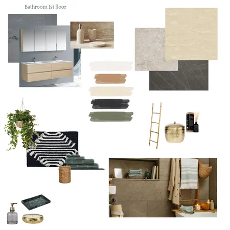 Bathroom 1. Floor Interior Design Mood Board by Ebru on Style Sourcebook