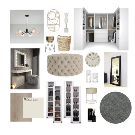 Walk in closet Interior Design Mood Board by MDDesignstory on Style Sourcebook