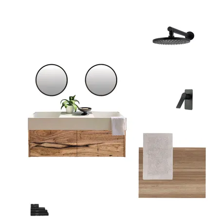 Japanese Bathroom Interior Design Mood Board by emmakessell on Style Sourcebook