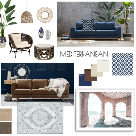 MEDITERRANEAN SEA Interior Design Mood Board by rehmaninteriors on Style Sourcebook