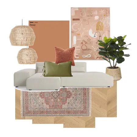 Boho x Moroccan Media room Interior Design Mood Board by gracemcervale on Style Sourcebook