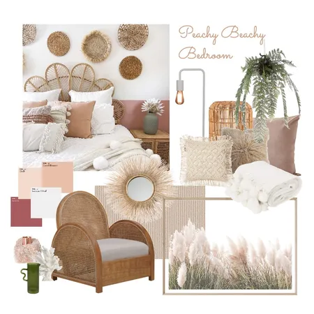 Peachy Beachy Interior Design Mood Board by ZAMinteriors on Style Sourcebook