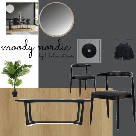 moody dining Interior Design Mood Board by Babaloe Interiors on Style Sourcebook