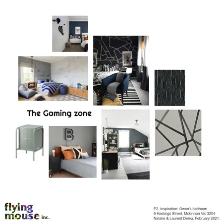 P2. Inspo- Owen's Room Interior Design Mood Board by Flyingmouse inc on Style Sourcebook