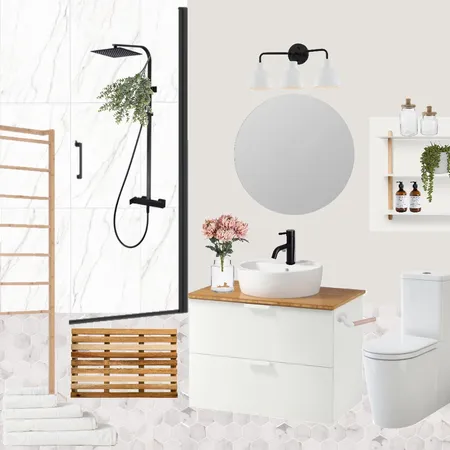 Michelle Bathroom Interior Design Mood Board by ksmcc on Style Sourcebook