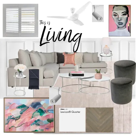 Living Room Interior Design Mood Board by Lauren Stirling on Style Sourcebook