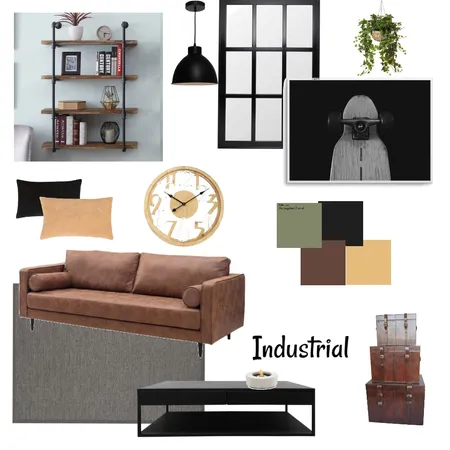 Industrial Interior Design Mood Board by Rene Du Preez on Style Sourcebook