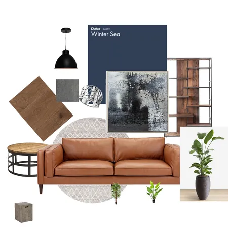 Industrial Mood Board Interior Design Mood Board by Margie Ferguson on Style Sourcebook