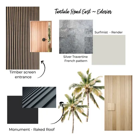 Tantula Road East ~ Exterior Interior Design Mood Board by BY. LAgOM on Style Sourcebook