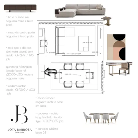 implantação sala mariana torres Interior Design Mood Board by cATARINA cARNEIRO on Style Sourcebook