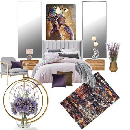 purple bedroom - Maja Interior Design Mood Board by MajaXS on Style Sourcebook