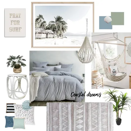 Coastal Bedroom Mood Board Interior Design Mood Board by Margie Ferguson on Style Sourcebook