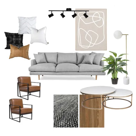 Living Room Interior Design Mood Board by Casa De Belle on Style Sourcebook