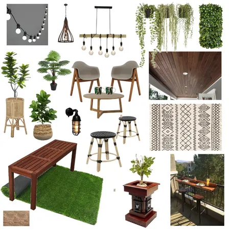 Balcony Interior Design Mood Board by aditicm on Style Sourcebook