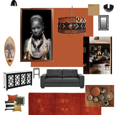 African Mood Board Interior Design Mood Board by Margie Ferguson on Style Sourcebook