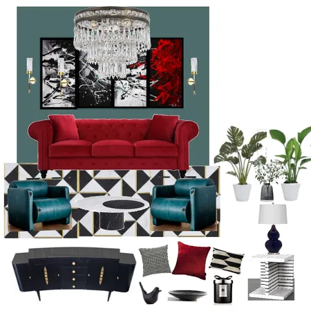 Assignment 9 - Sample Board Interior Design Mood Board by Janeelam on Style Sourcebook