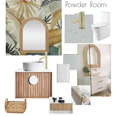 Powder Room Inspo Interior Design Mood Board by rebeccareeves on Style Sourcebook