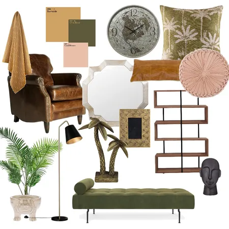 Reading Room Interior Design Mood Board by Longin Design on Style Sourcebook