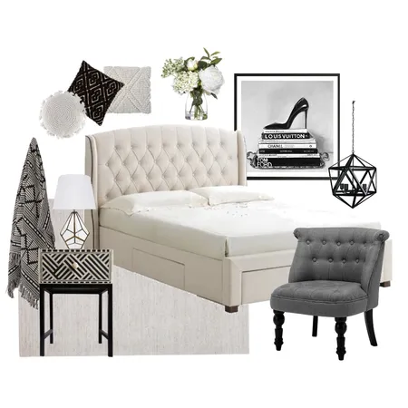 Bedroom Interior Design Mood Board by Somaly Pech on Style Sourcebook