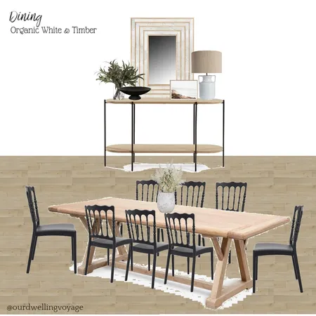 Dining - Organic White & Timber (8 chairs) Interior Design Mood Board by Casa Macadamia on Style Sourcebook