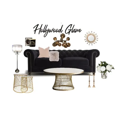 hollywood glam Interior Design Mood Board by nanki arora on Style Sourcebook