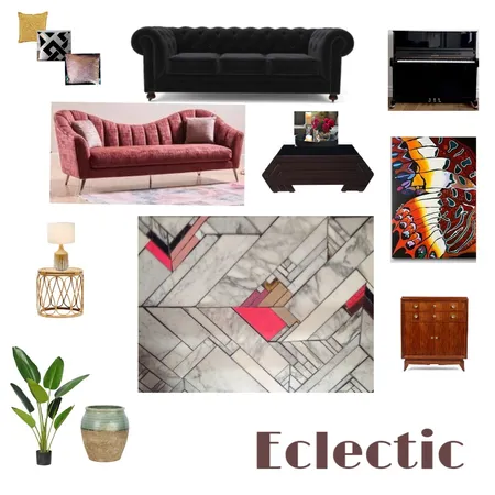 Eclectic Interior Design Mood Board by creativedesign on Style Sourcebook