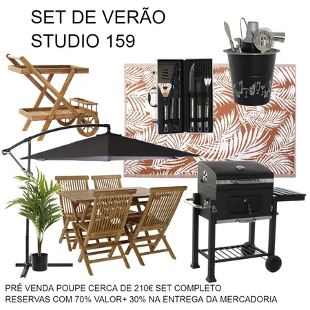 SET VERÃO Interior Design Mood Board by Studio 159 on Style Sourcebook