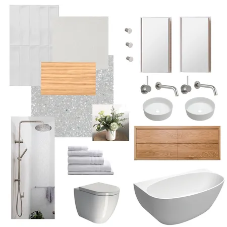 Bathroom Design Interior Design Mood Board by Studio Alyza on Style Sourcebook